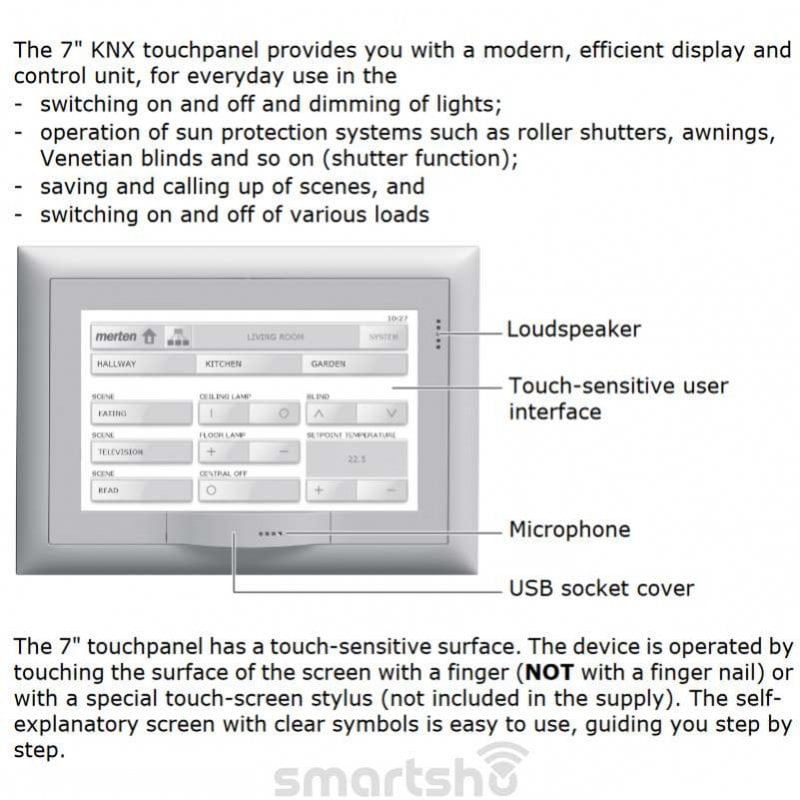 نمایشگر لمسی 7 اینچ اشنایدر کد MTN6260-1007