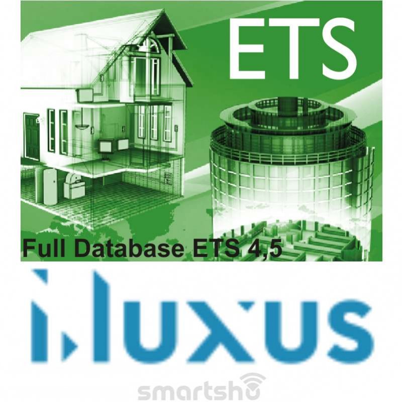 دیتابیس کامل محصولات برند iluxus برای نرم افزار ets