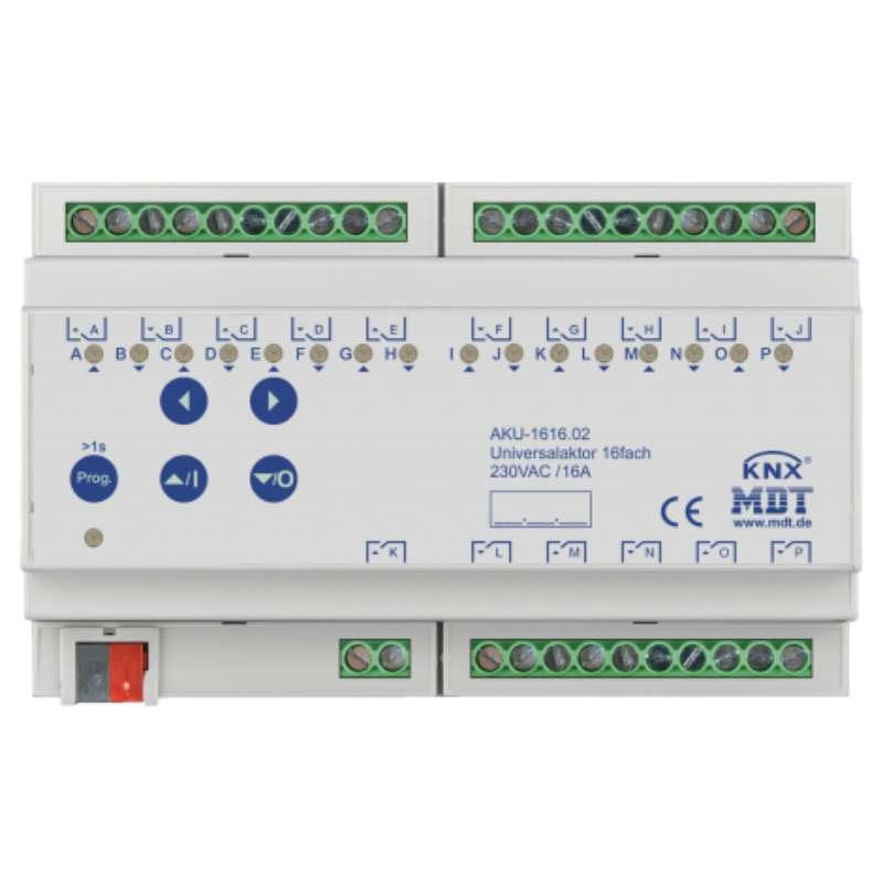 فعال ساز سوئیچ پرده برقی 16کانال 16 آمپر MDT کد AKK-1616.02