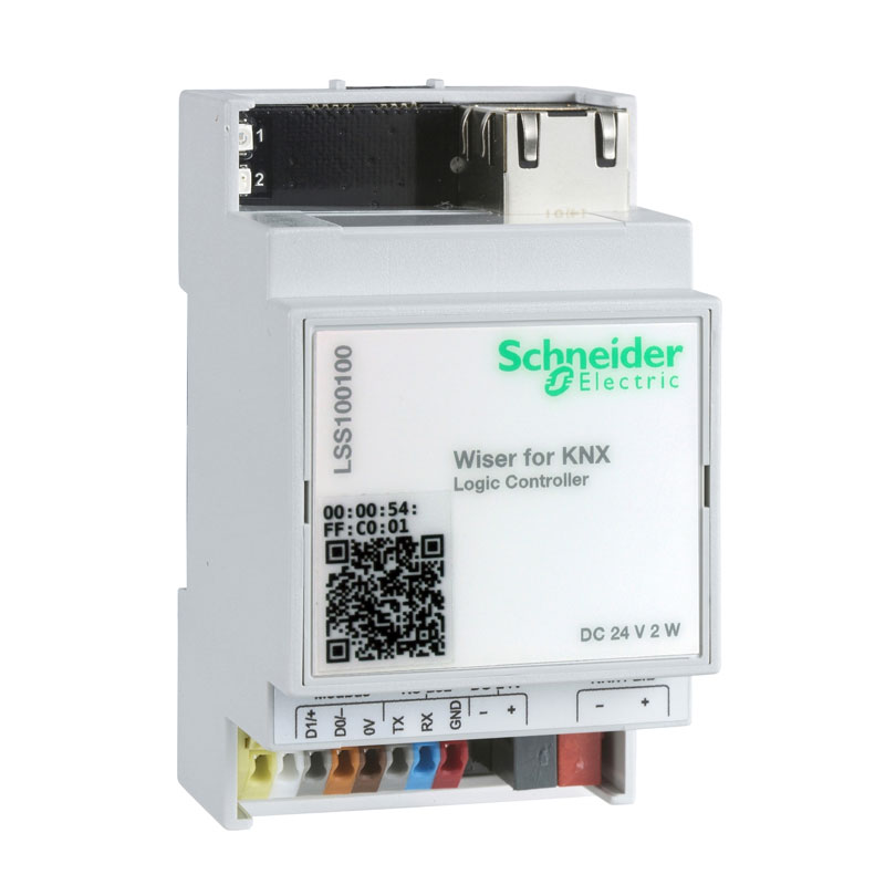 رابط گرافیکی Wiser و مبدل KNX به Modbus اشنایدر کد LSS100100