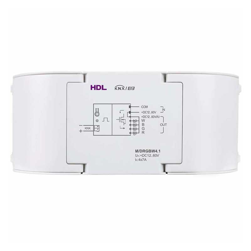 فعال ساز دیمر 4 کاناله RGBW برند HDL کد HDL-M/DRGBW4.1