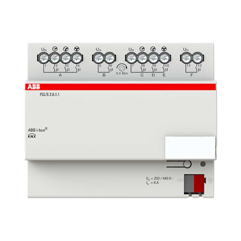 فعال ساز فن کویل دو کاناله ABB کد FCL/S2.6.1.1