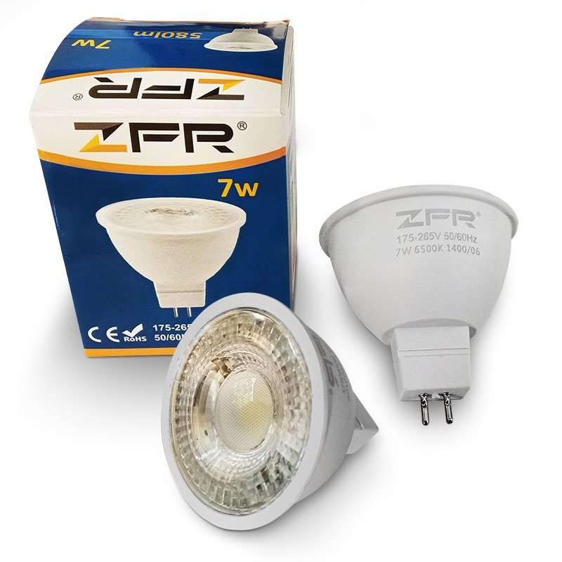 لامپ LED هالوژنی 7 وات ZFR مدل H7W580 پایه GU5.3