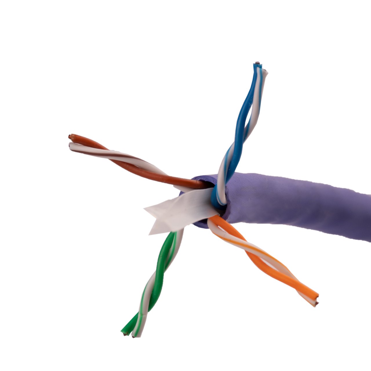 کابل شبکه Cat6 کی نت پلاس مدل kp-n1252