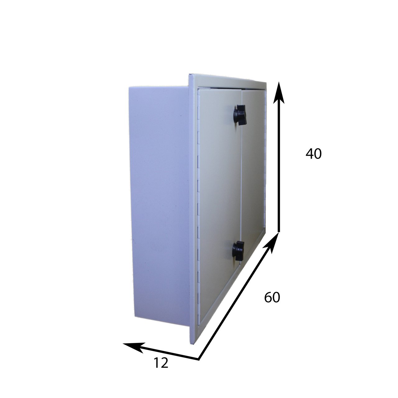 تابلو برق توکار دو درب سایز 12×60×40 TPR