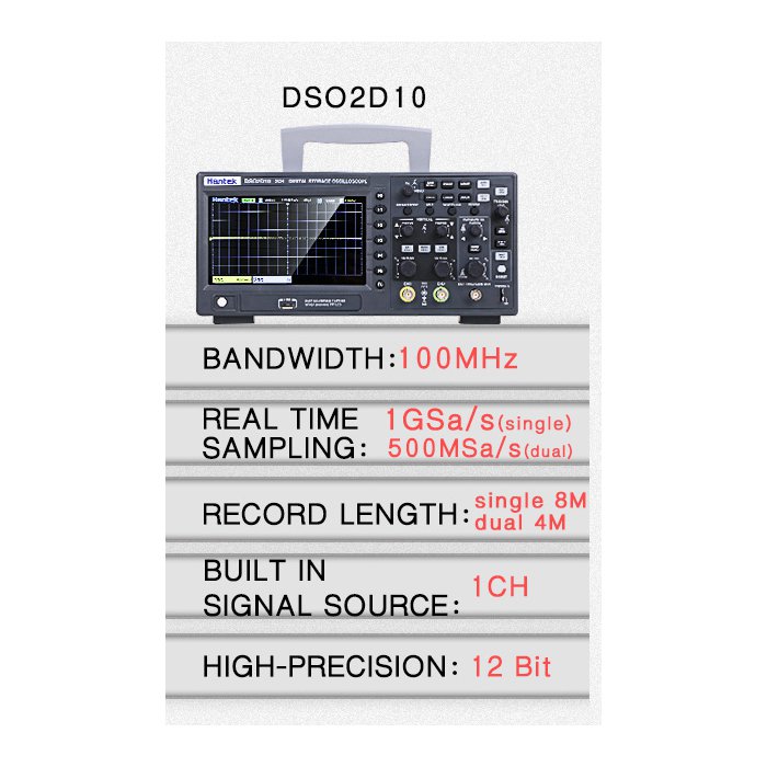 اسیلوسکوپ هان تک مدل DSO2D10