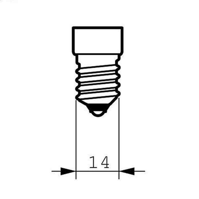 لامپ کم مصرف فیلیپس سری Tornado مدل 8W WW E14 220-240V 1CT