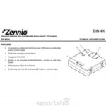 باینری اینپوت 4 کاناله Zennio